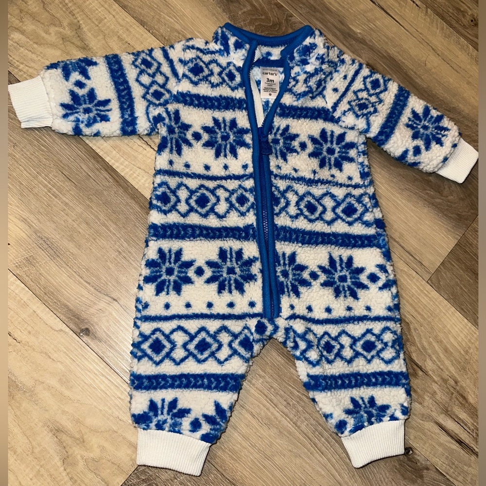 Baby boy long sleeve jumpsuit